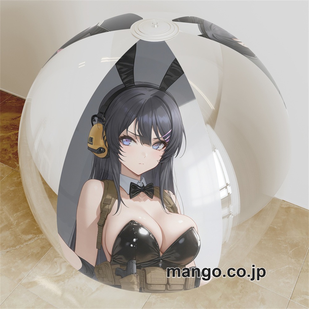 アニメ キャラクター ビーチボール【青春ブタ野郎シリーズ】桜島麻衣 海洋ボール PVC製 キャラクターグッズ コレクション用