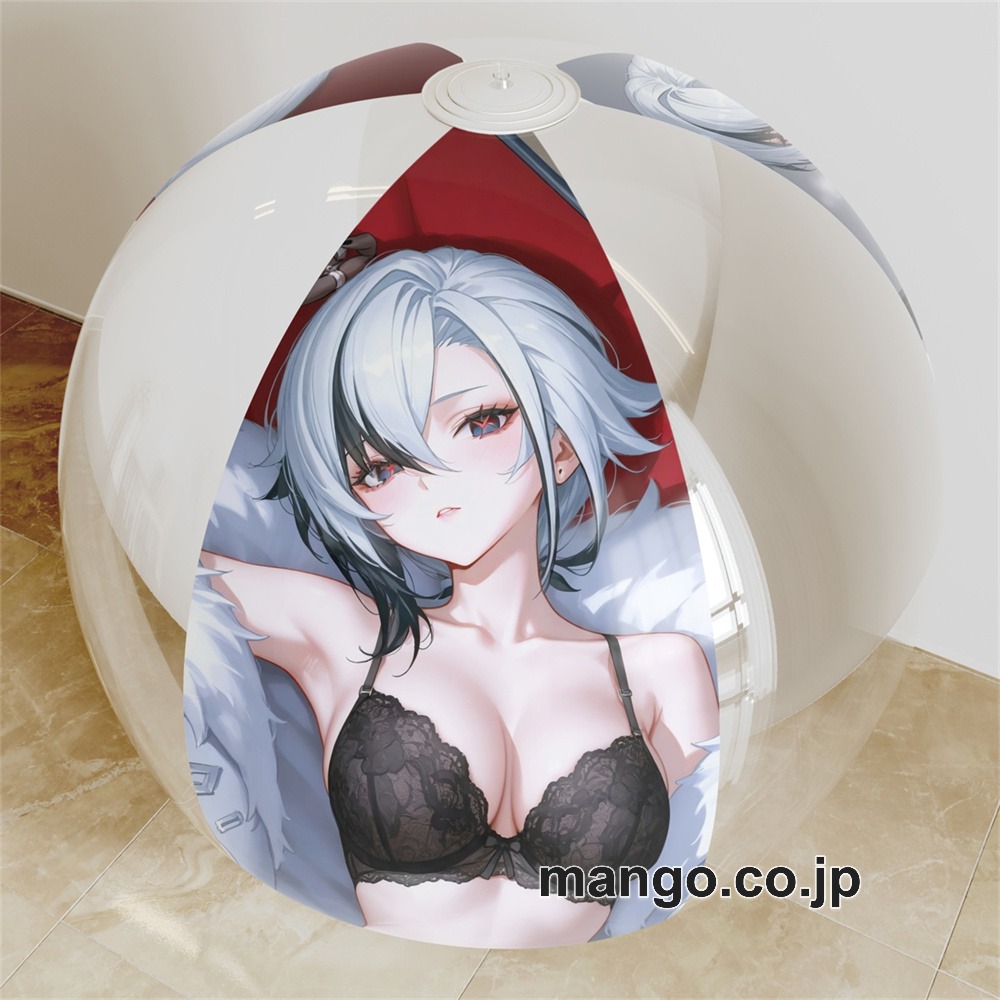 アニメ キャラクター ビーチボール【原神】アルレッキーノ 海洋ボール PVC製 キャラクターグッズ コレクション用