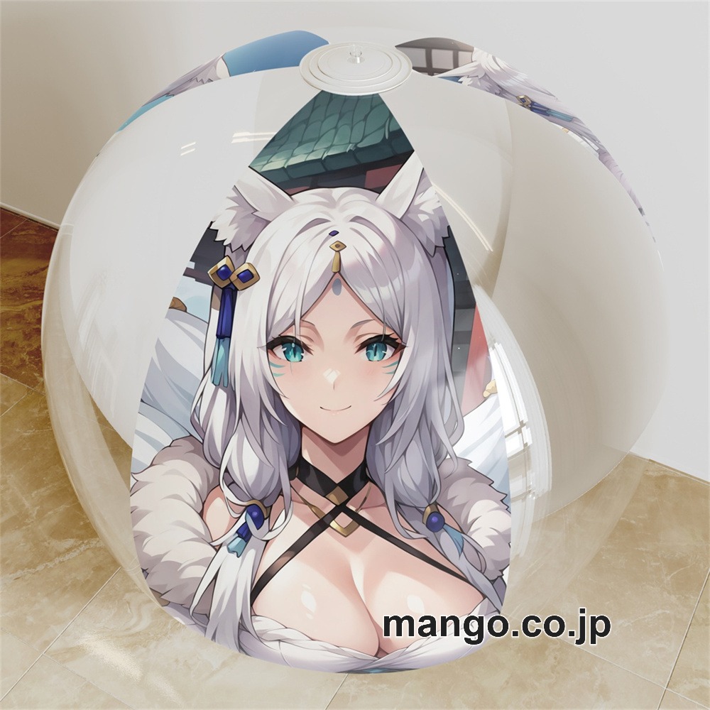 アニメ キャラクター ビーチボール【陰の実力者になりたくて!】ユキメ 海洋ボール PVC製 キャラクターグッズ コレクション用