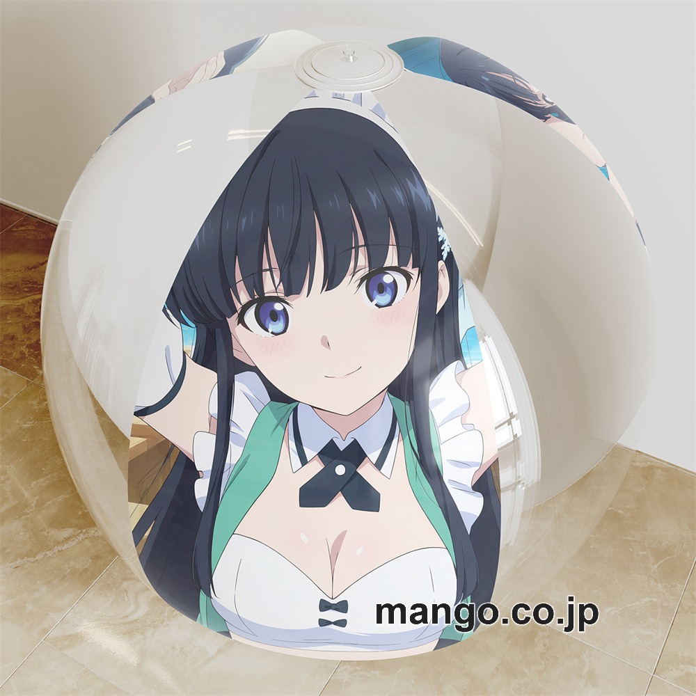 アニメ キャラクター ビーチボール【魔法科高校の劣等生】司波深雪 海洋ボール PVC製 キャラクターグッズ コレクション用