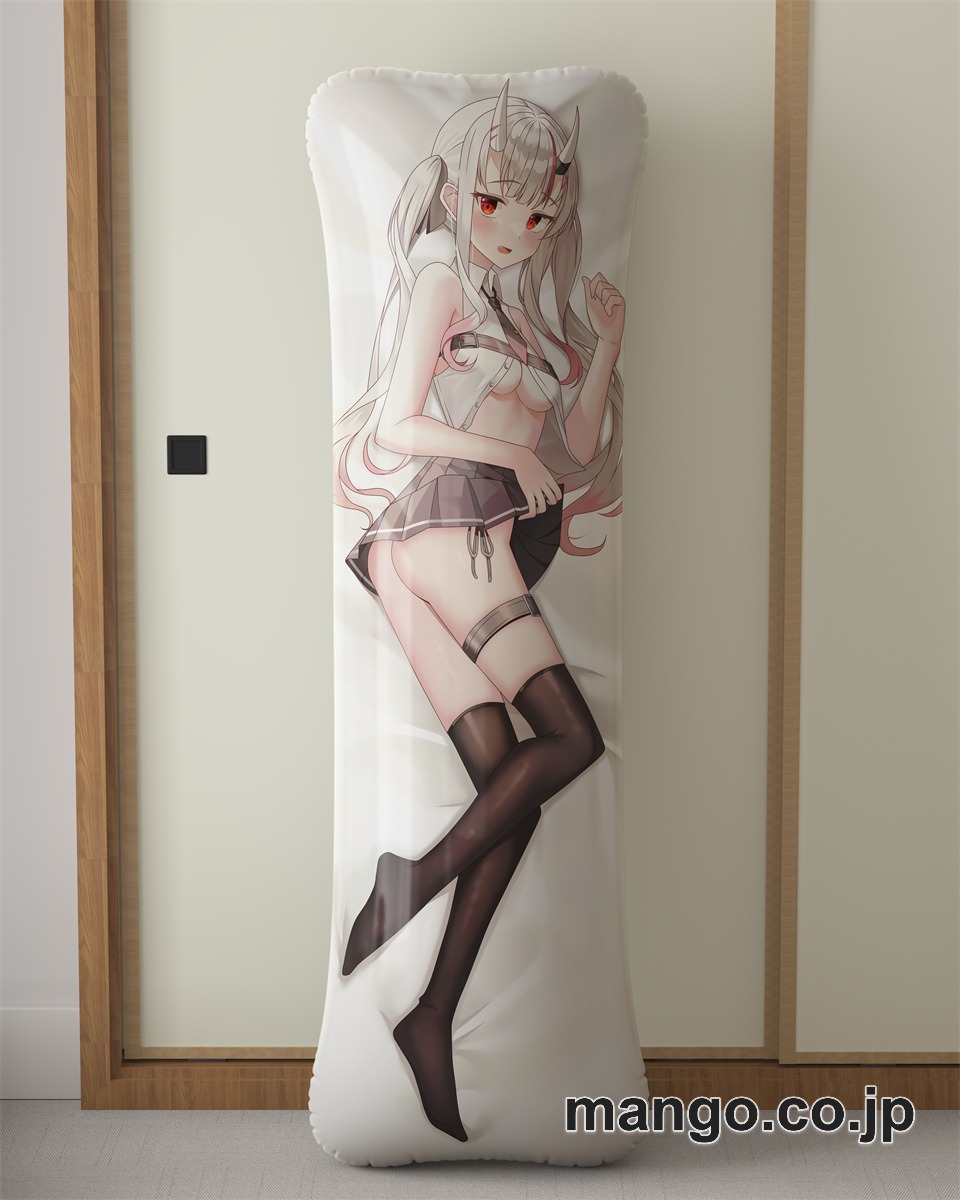 アニメ抱き枕カバー【バーチャルYoutuber】百鬼あやめ大型クッションキャラクターグッズPVC製コレクション用 等身大ビニールクッション 抱き枕 アニメ・キャラグッズ 2