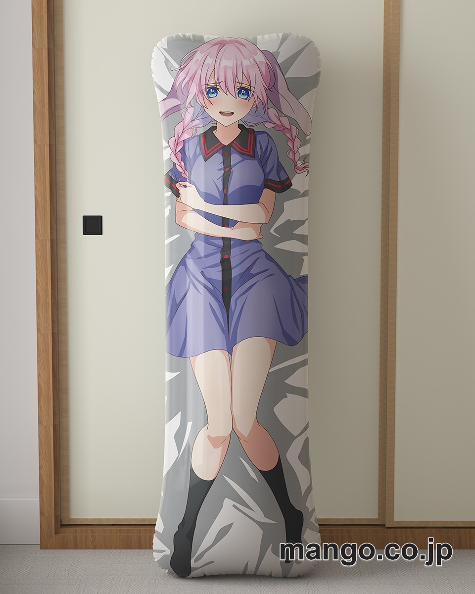 アニメ抱き枕カバー【可愛いだけじゃない式守さん】式守さん大型クッションキャラクターグッズPVC製コレクション用｜PVC エアクッション 等身大サイズ 立体ディスプレイ 2