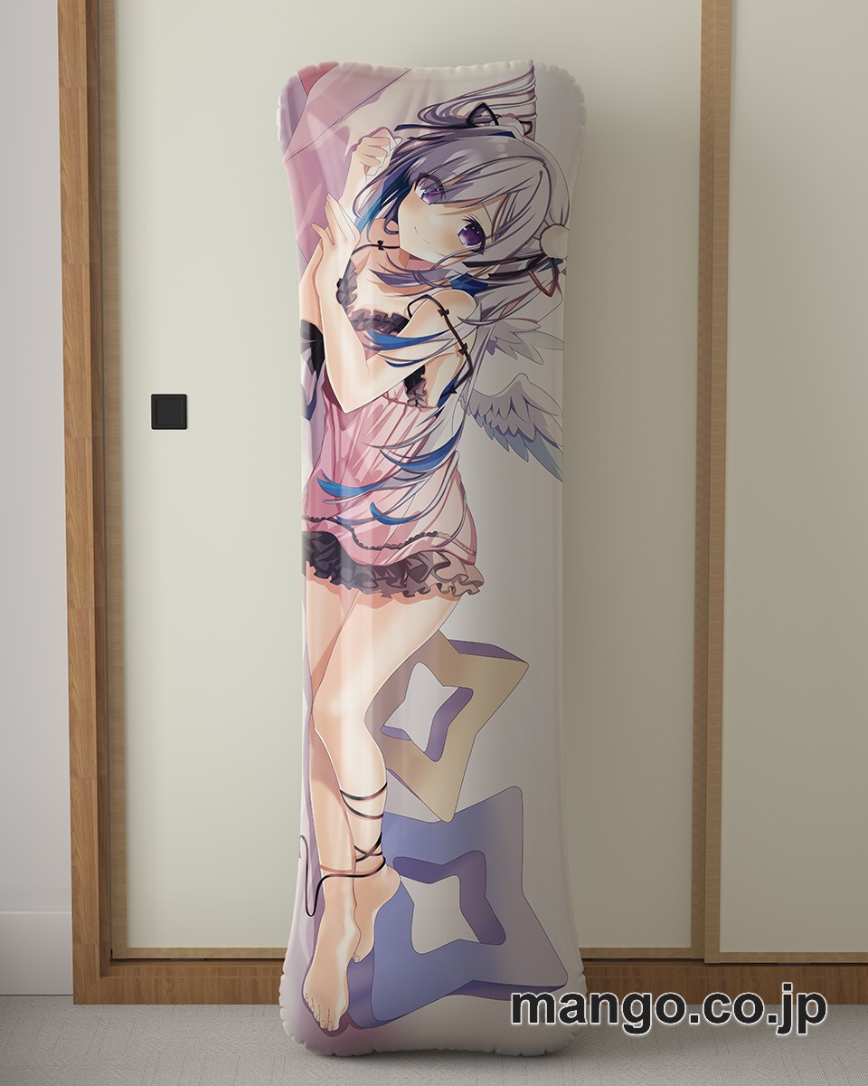 アニメ抱き枕カバー【バーチャルYoutuber】天音かなた大型クッションキャラクターグッズPVC製コレクション用｜等身大エアクッション ビッグサイズ PVC製 アニメグッズ