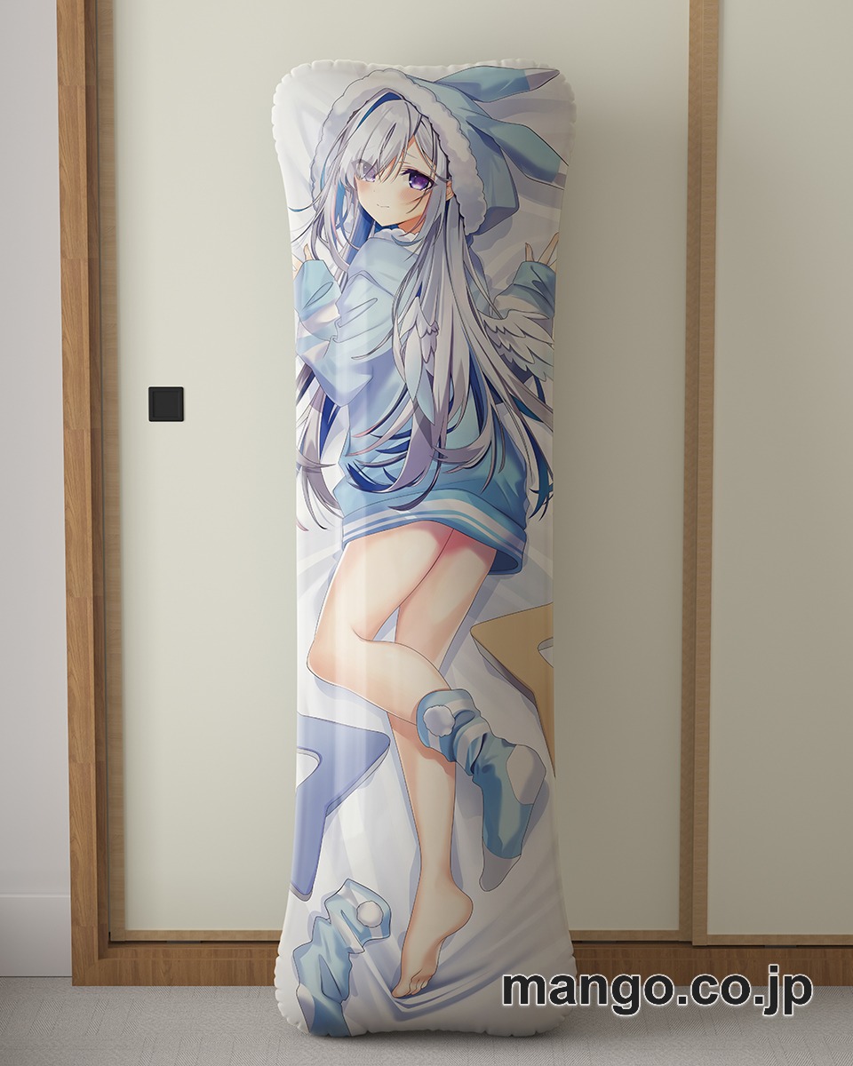 アニメ抱き枕カバー【バーチャルYoutuber】天音かなた大型クッションキャラクターグッズPVC製コレクション用｜等身大エアクッション ビッグサイズ PVC製 アニメグッズ 2