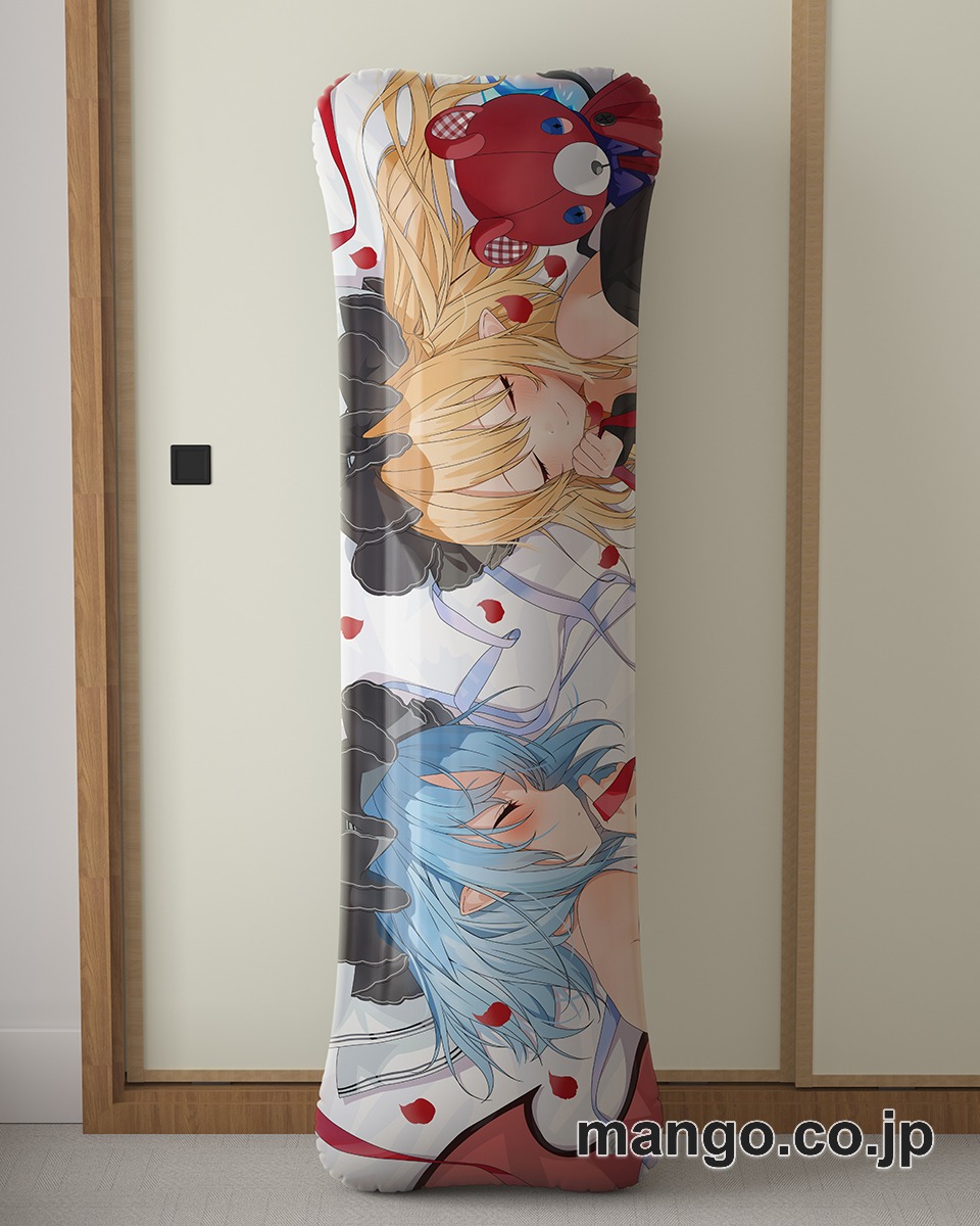 アニメ抱き枕カバー【東方Project】レミフラ大型クッションキャラクターグッズPVC製コレクション用 等身大ビニールクッション 抱き枕 アニメ・キャラグッズ