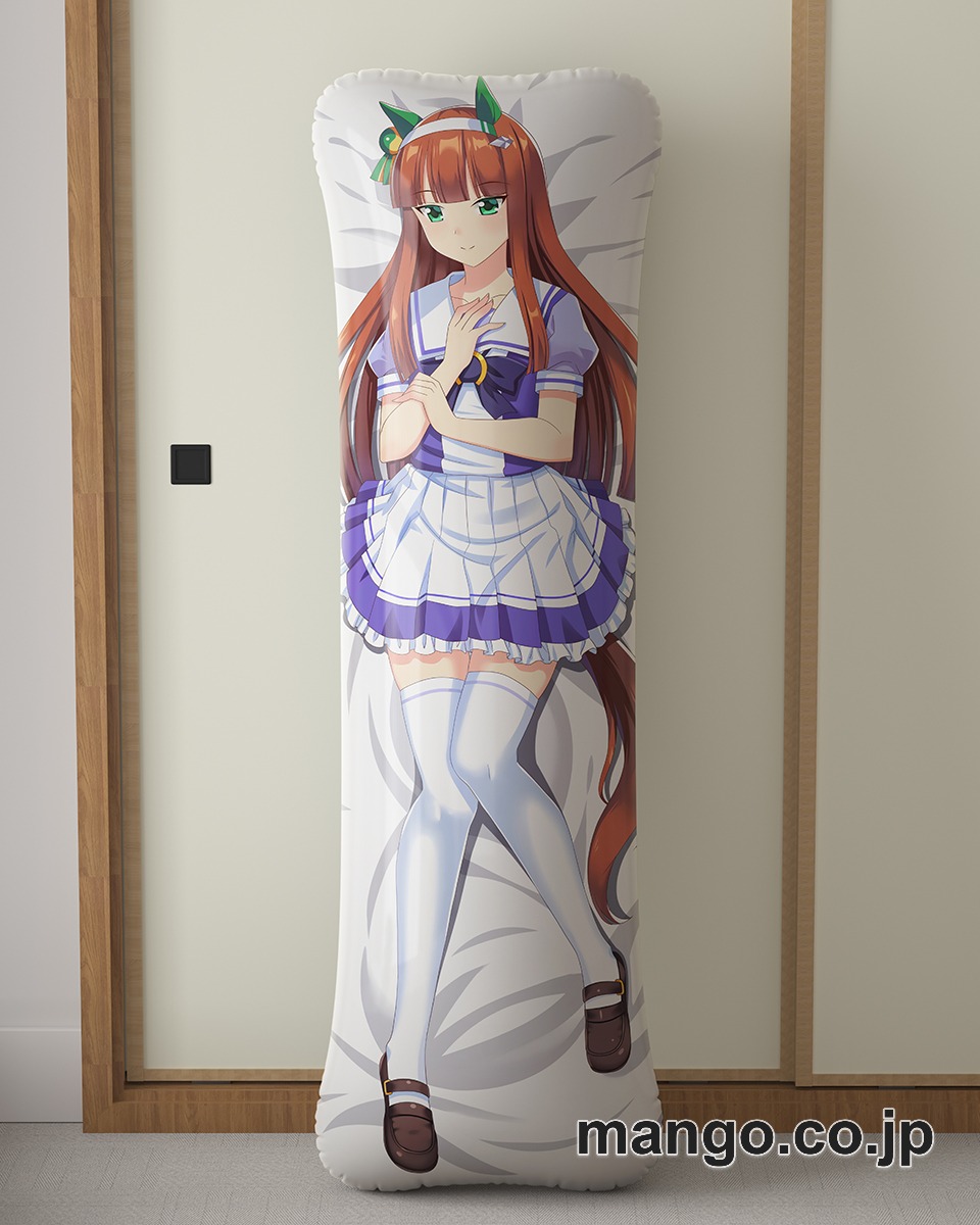 アニメ抱き枕カバー【ウマ娘】のサイレンススズカちゃん大型クッションキャラクターグッズPVC製コレクション用 等身大 抱き枕 空気ビニール製 キャラクターグッズ 2