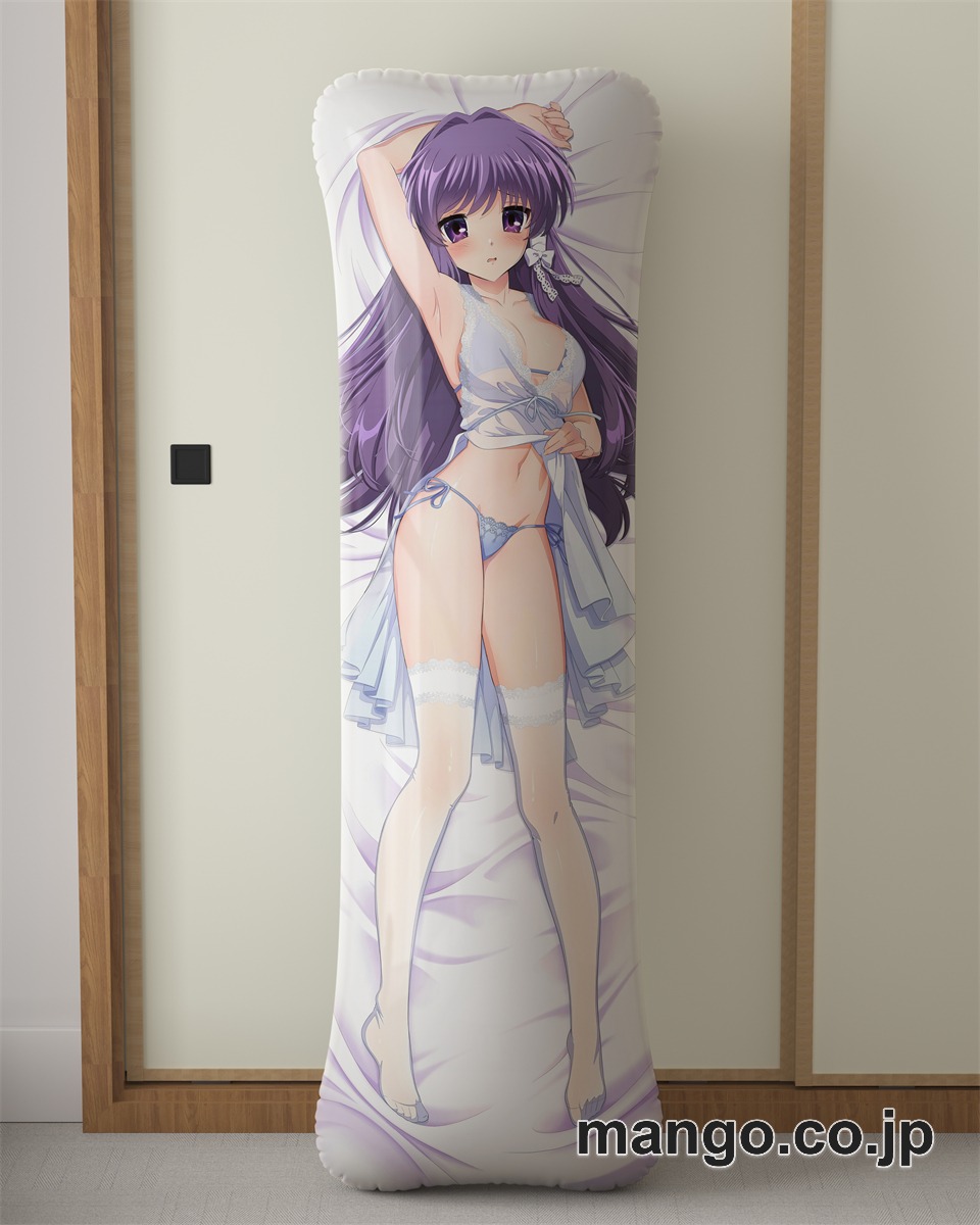 アニメ抱き枕カバー藤林杏大型クッションキャラクターグッズPVC製コレクション用｜等身大エアクッション ビッグサイズ PVC製 アニメグッズ 2