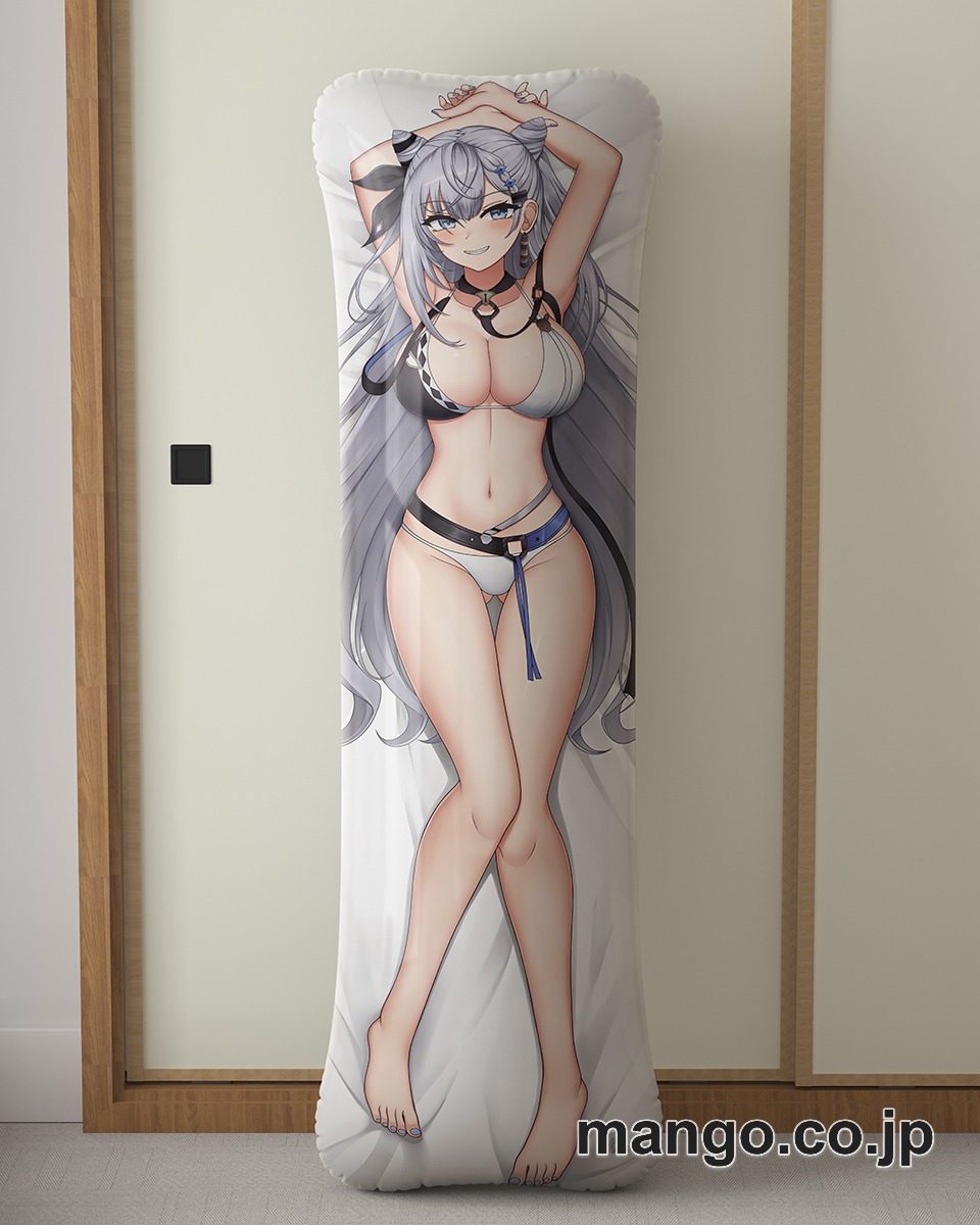 アニメ抱き枕カバー沙花叉クロヱとベスティアゼータ大型クッションキャラクターグッズPVC製コレクション用｜PVC エアクッション 等身大サイズ 立体ディスプレイ