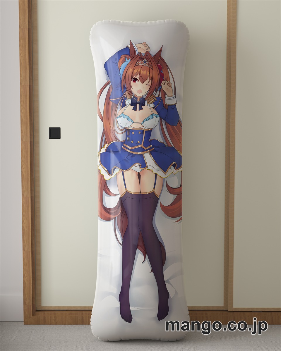 アニメ抱き枕カバー【ウマ娘】の大和赤 ちゃん大型クッションキャラクターグッズPVC製コレクション用｜空気ビニール製 等身大抱き枕 コレクション向けグッズ