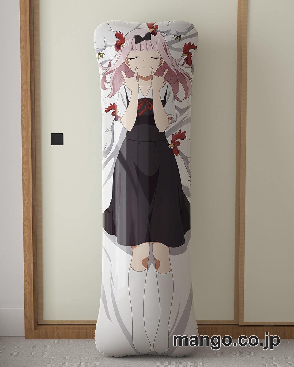 アニメ抱き枕カバー【かぐや様は告らせたい】藤原千花大型クッションキャラクターグッズPVC製コレクション用 ビッグサイズ 等身大クッション 立体キャラクターアイテム