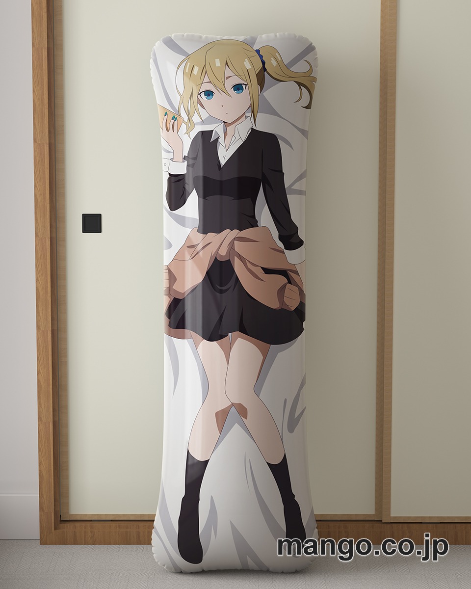 アニメ抱き枕カバー【かぐや様は告らせたい】早坂愛大型クッションキャラクターグッズPVC製コレクション用｜空気ビニール製 等身大抱き枕 コレクション向けグッズ