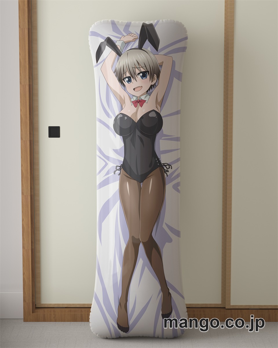 アニメ抱き枕カバー【宇崎ちゃんは遊びたい！】宇崎花大型クッションキャラクターグッズPVC製コレクション用 等身大 抱き枕 空気ビニール製 キャラクターグッズ 2