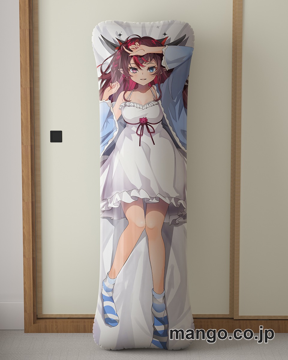 アニメ抱き枕カバー【バーチャルYoutuber】RyS大型クッションキャラクターグッズPVC製コレクション用 等身大ビニールクッション 抱き枕 アニメ・キャラグッズ