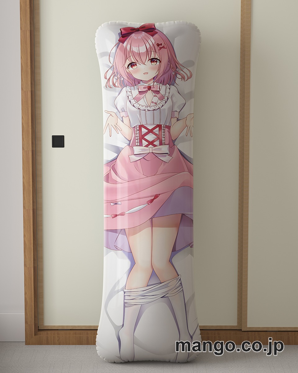 アニメ抱き枕カバー【バーチャルYoutuber】苺咲べりぃ大型クッションキャラクターグッズPVC製コレクション用 ビッグサイズ 等身大クッション 立体キャラクターアイテム