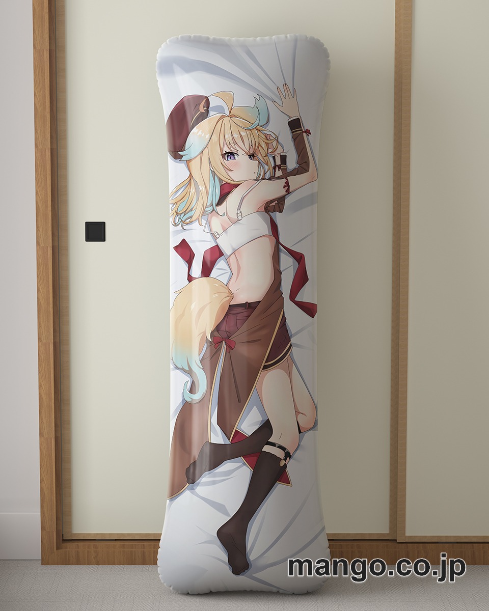 アニメ抱き枕カバー【バーチャルYoutuber】従井ノラ大型クッションキャラクターグッズPVC製コレクション用｜等身大エアクッション ビッグサイズ PVC製 アニメグッズ 2