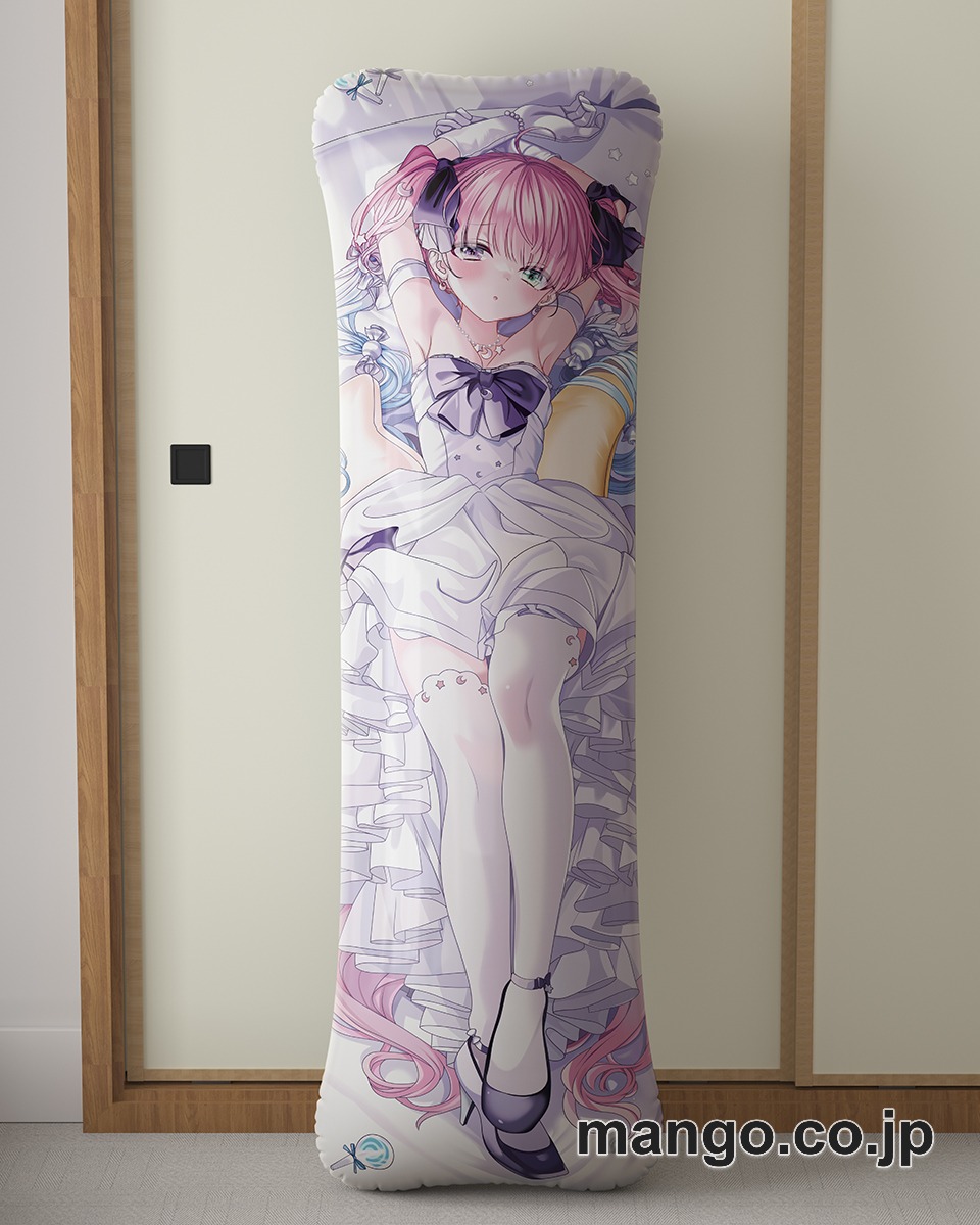 アニメ抱き枕カバー【バーチャルYouTuber】姫森ルーナ大型クッションキャラクターグッズPVC製コレクション用 ビッグサイズ 等身大クッション 立体キャラクターアイテム