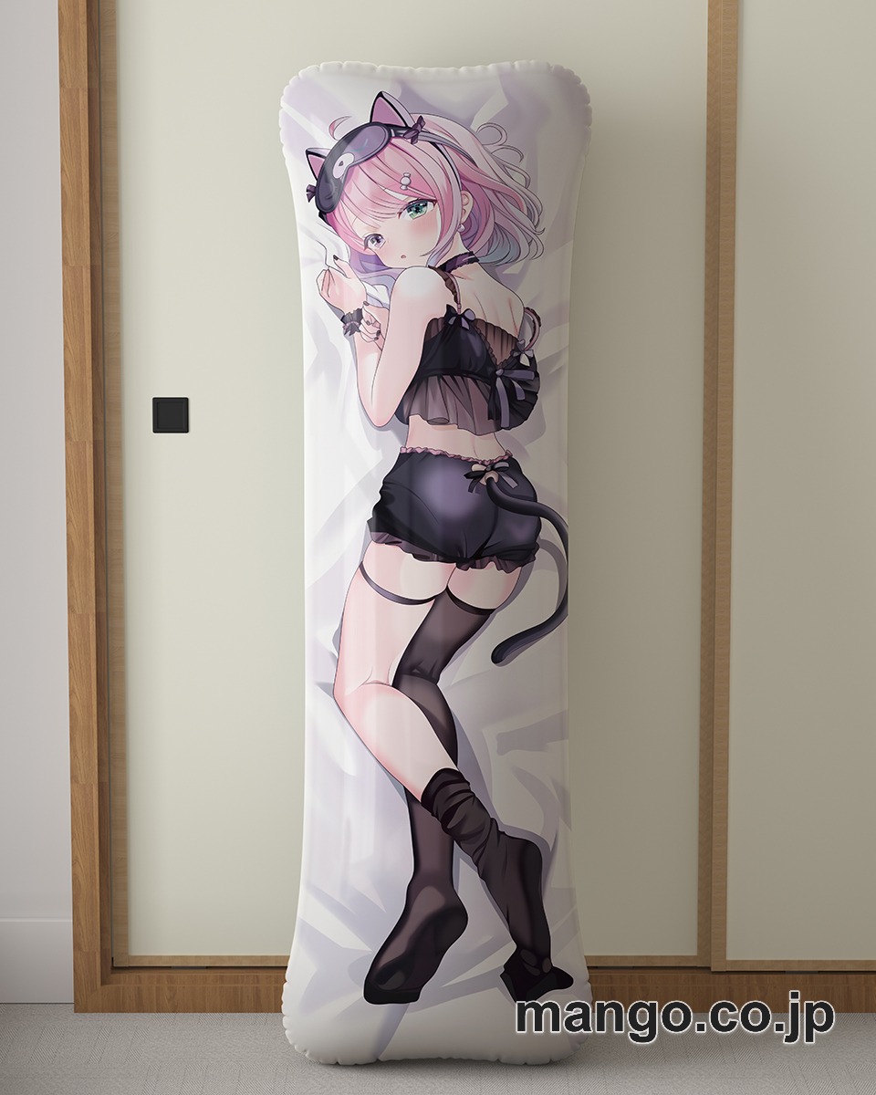 アニメ抱き枕カバー【バーチャルYouTuber】姫森ルーナ大型クッションキャラクターグッズPVC製コレクション用 ビッグサイズ 等身大クッション 立体キャラクターアイテム 2