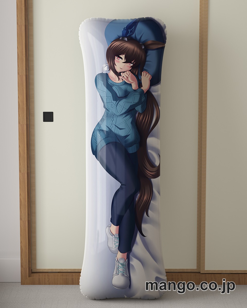 アニメ抱き枕カバー【ウマ娘】アドマイヤベガ大型クッションキャラクターグッズPVC製コレクション用｜等身大エアクッション ビッグサイズ PVC製 アニメグッズ