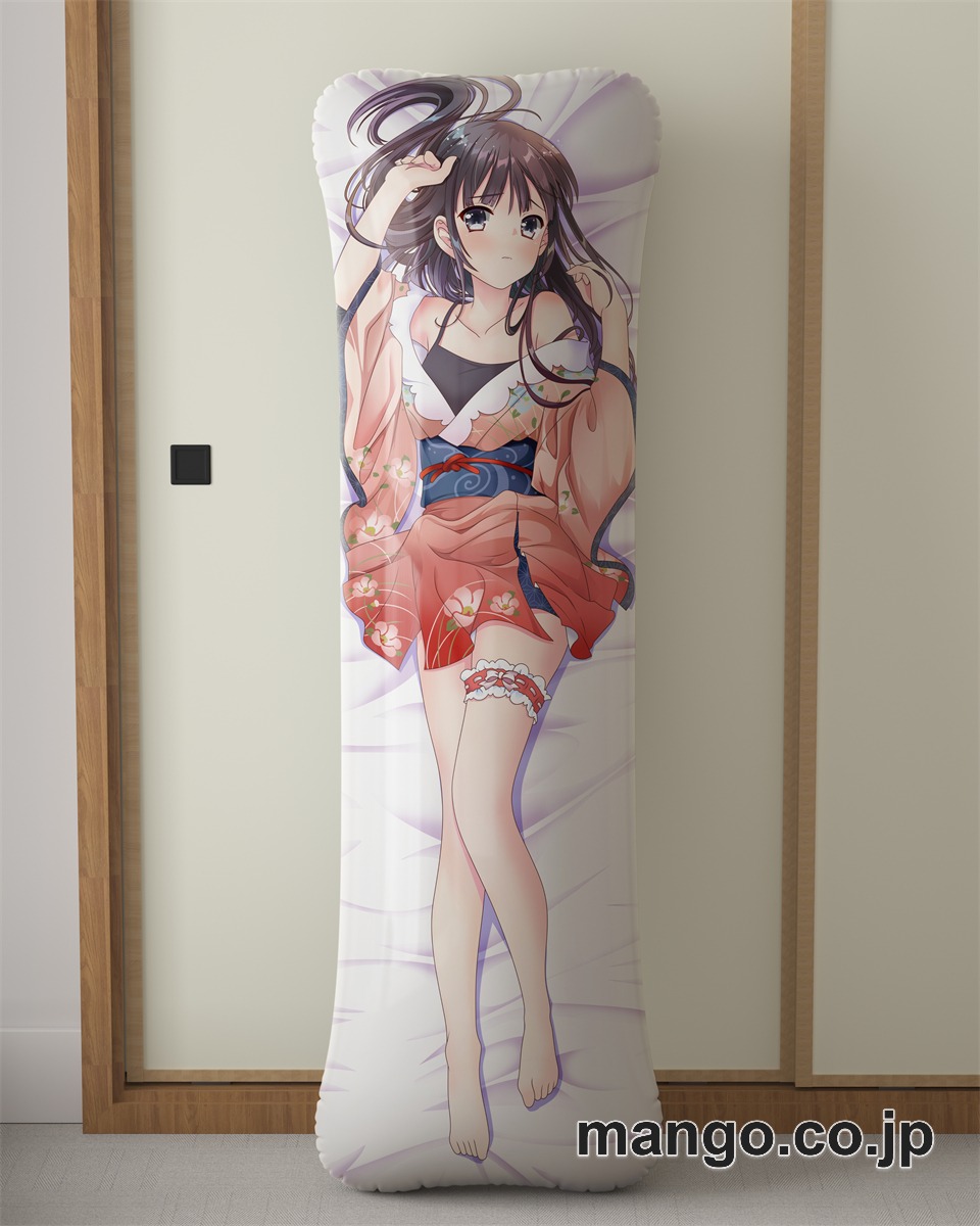 アニメ抱き枕カバー【銭湯カノジョ】あさひ＆千佳大型クッションキャラクターグッズPVC製コレクション用｜等身大エアクッション ビッグサイズ PVC製 アニメグッズ