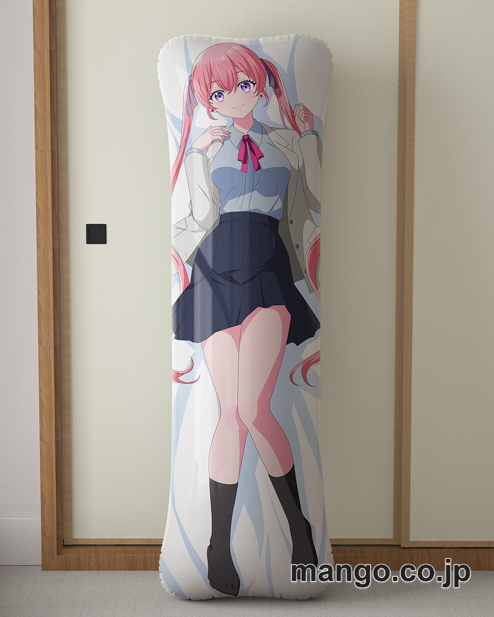 アニメ抱き枕カバー【カッコウの許嫁】天野エリカ大型クッションキャラクターグッズPVC製コレクション用｜等身大エアクッション ビッグサイズ PVC製 アニメグッズ