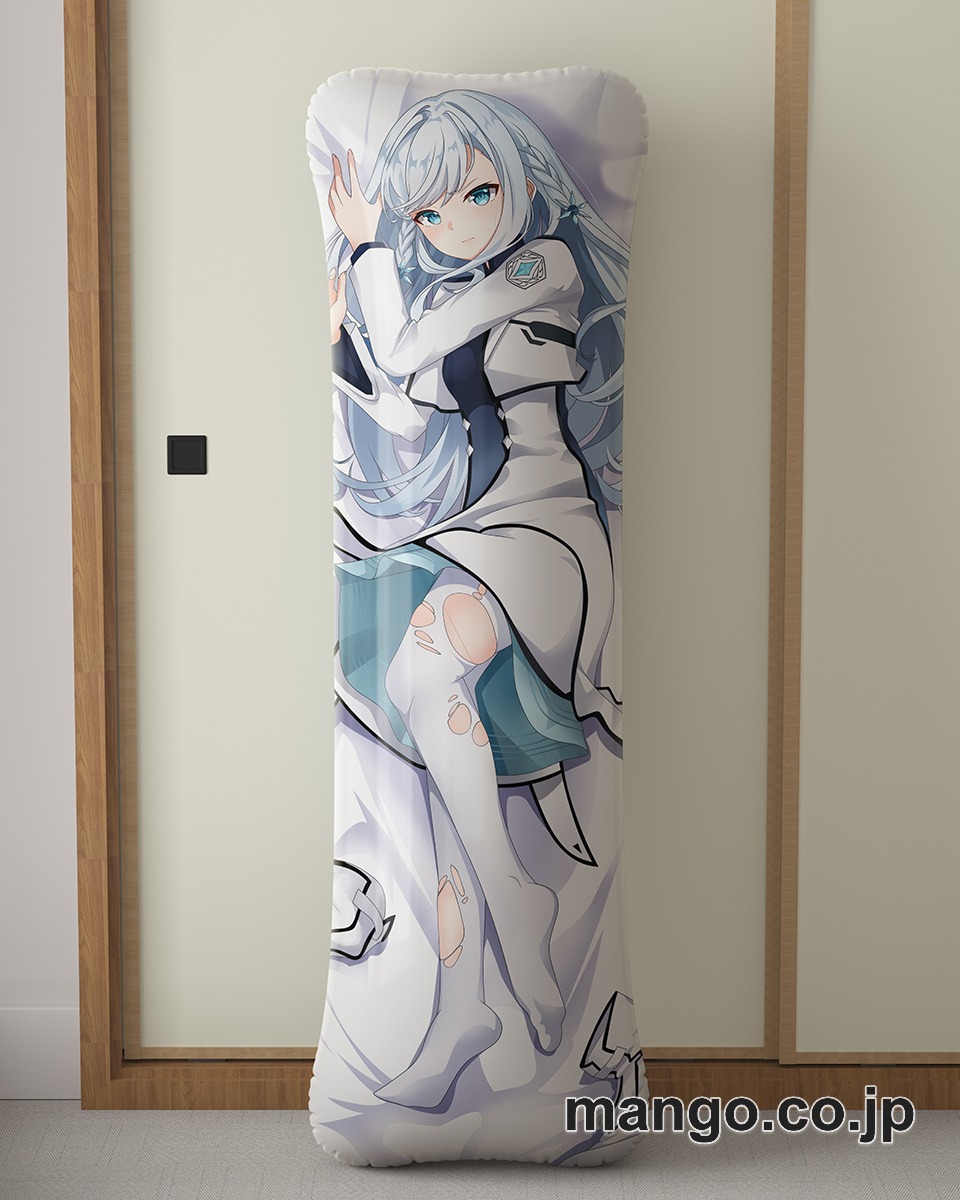 アニメ抱き枕カバー【電子妖精計画】凍雪吹1大型クッションキャラクターグッズPVC製コレクション用 等身大 抱き枕 空気ビニール製 キャラクターグッズ