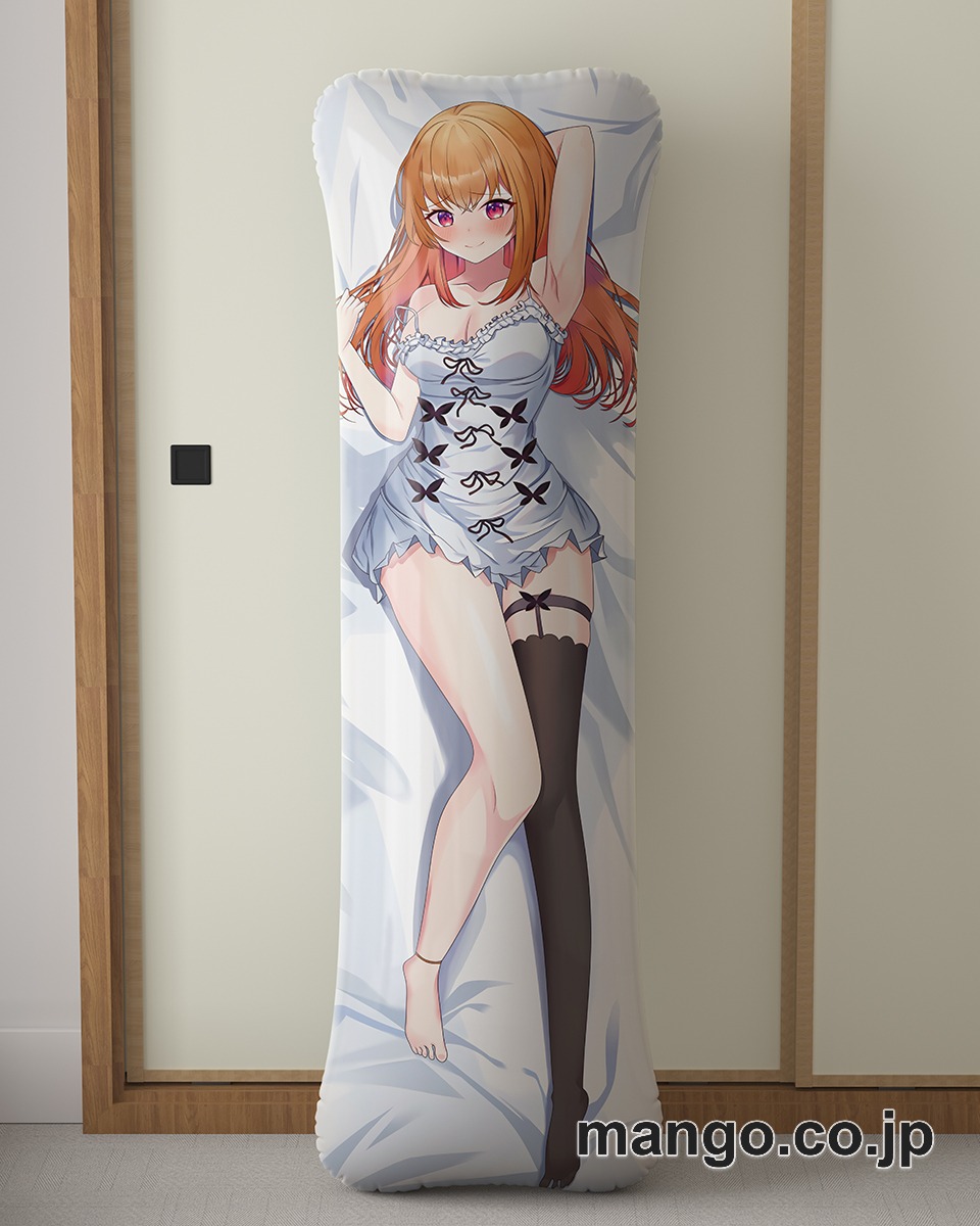 アニメ抱き枕カバー【バーチャルYoutuber】胡蝶ここあ大型クッションキャラクターグッズPVC製コレクション用｜空気ビニール製 等身大抱き枕 コレクション向けグッズ 2