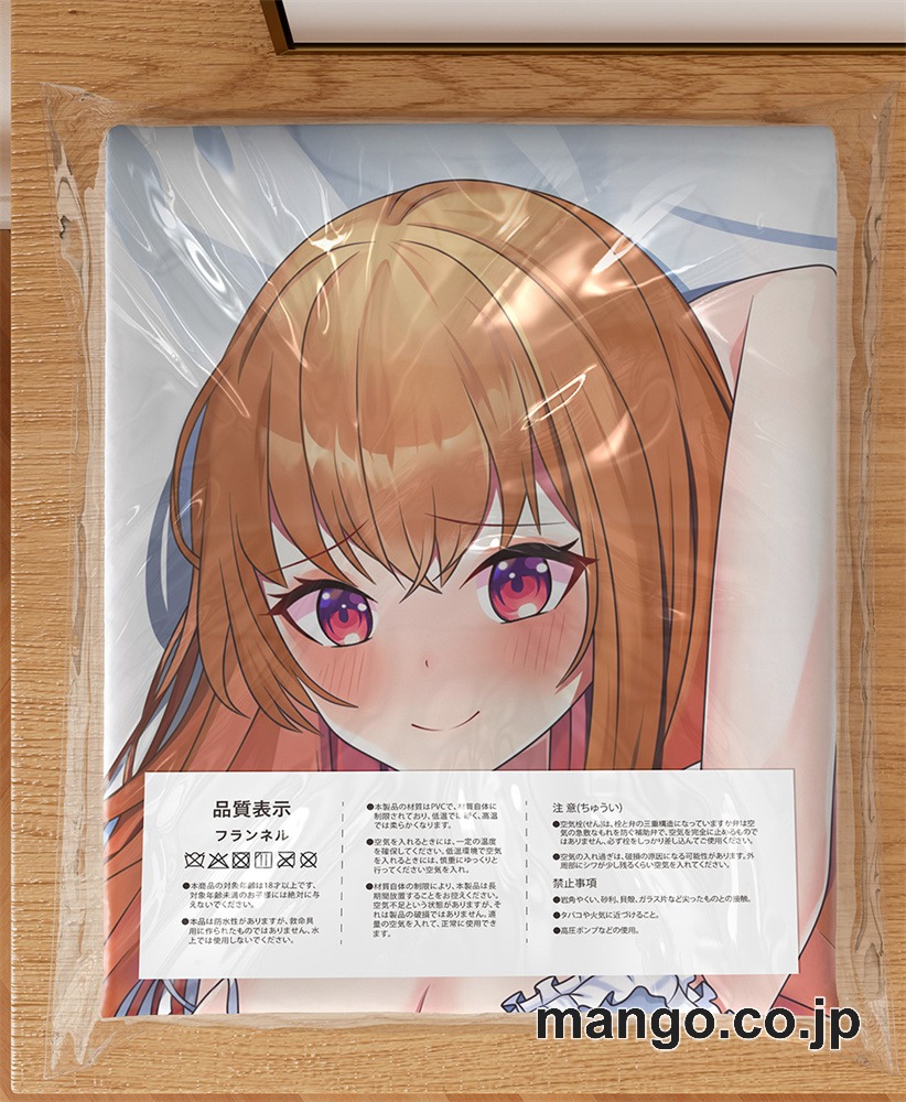 アニメ抱き枕カバー【バーチャルYoutuber】胡蝶ここあ大型クッションキャラクターグッズPVC製コレクション用｜空気ビニール製 等身大抱き枕 コレクション向けグッズ 3
