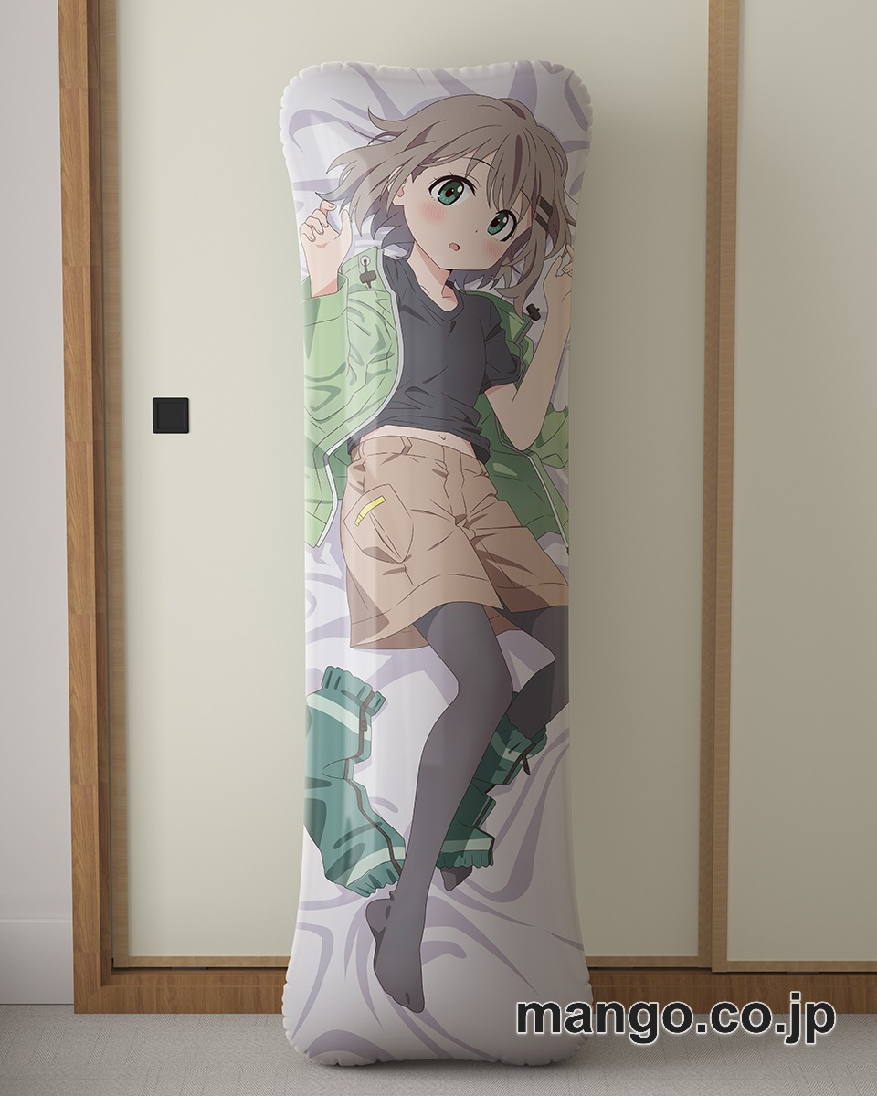 アニメ抱き枕カバー【ヤマノススメ】雪村あおい大型クッションキャラクターグッズPVC製コレクション用 等身大 抱き枕 空気ビニール製 キャラクターグッズ 2