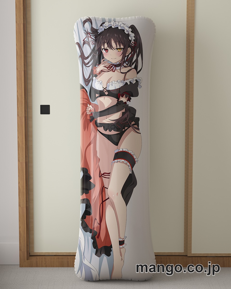 アニメ抱き枕カバー【デートアライブ】時崎狂三大型クッションキャラクターグッズPVC製コレクション用 ビッグサイズ 等身大クッション 立体キャラクターアイテム 2