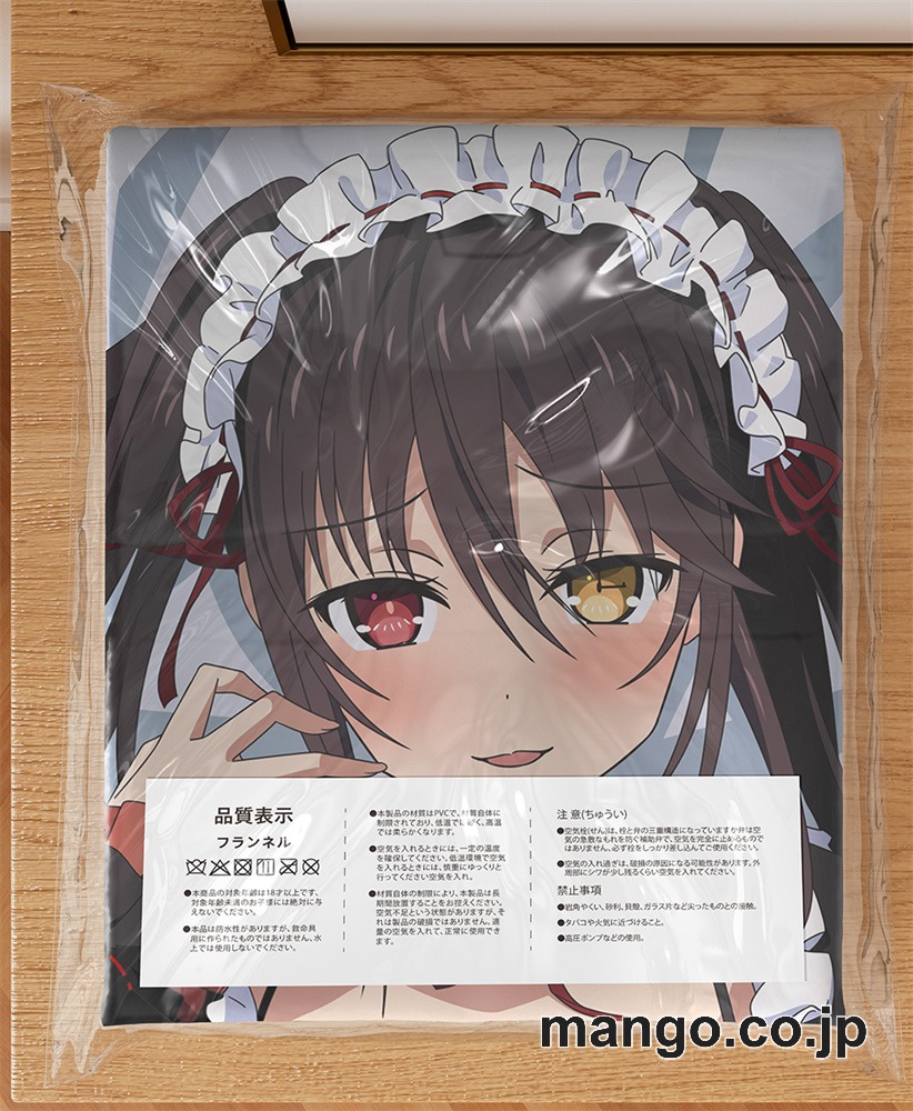 アニメ抱き枕カバー【デートアライブ】時崎狂三大型クッションキャラクターグッズPVC製コレクション用 ビッグサイズ 等身大クッション 立体キャラクターアイテム 3