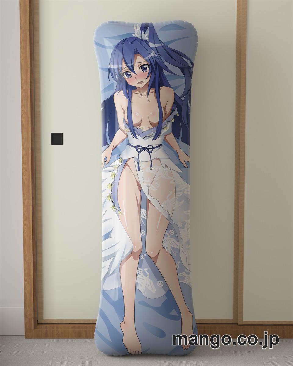 アニメ抱き枕カバー【戦姫絶唱シンフォギア】ウエディングビキニ風鳴翼大型クッションキャラクターグッズPVC製コレクション用 ビッグサイズ 等身大クッション 立体キャラクターアイテム 2