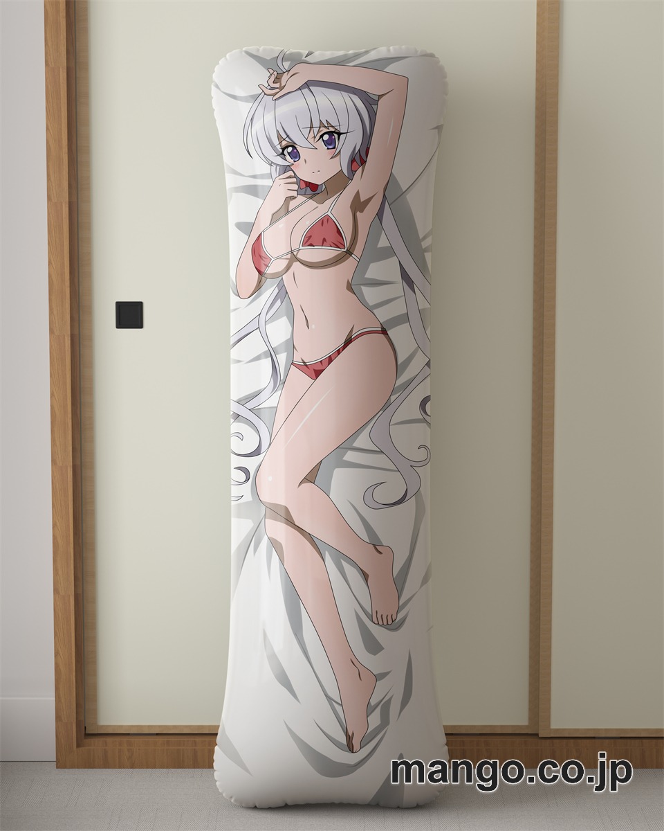 アニメ抱き枕カバー戦姫絶唱シンフォギア雪音クリス大型クッションキャラクターグッズPVC製コレクション用 等身大 抱き枕 空気ビニール製 キャラクターグッズ 2