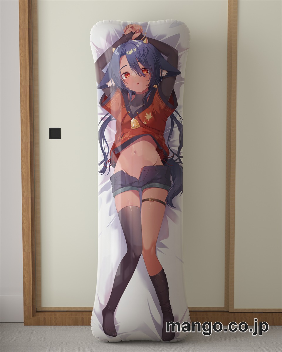 アニメ抱き枕カバー【バーチャルYoutuber】柏衣みゃ大型クッションキャラクターグッズPVC製コレクション用｜空気ビニール製 等身大抱き枕 コレクション向けグッズ