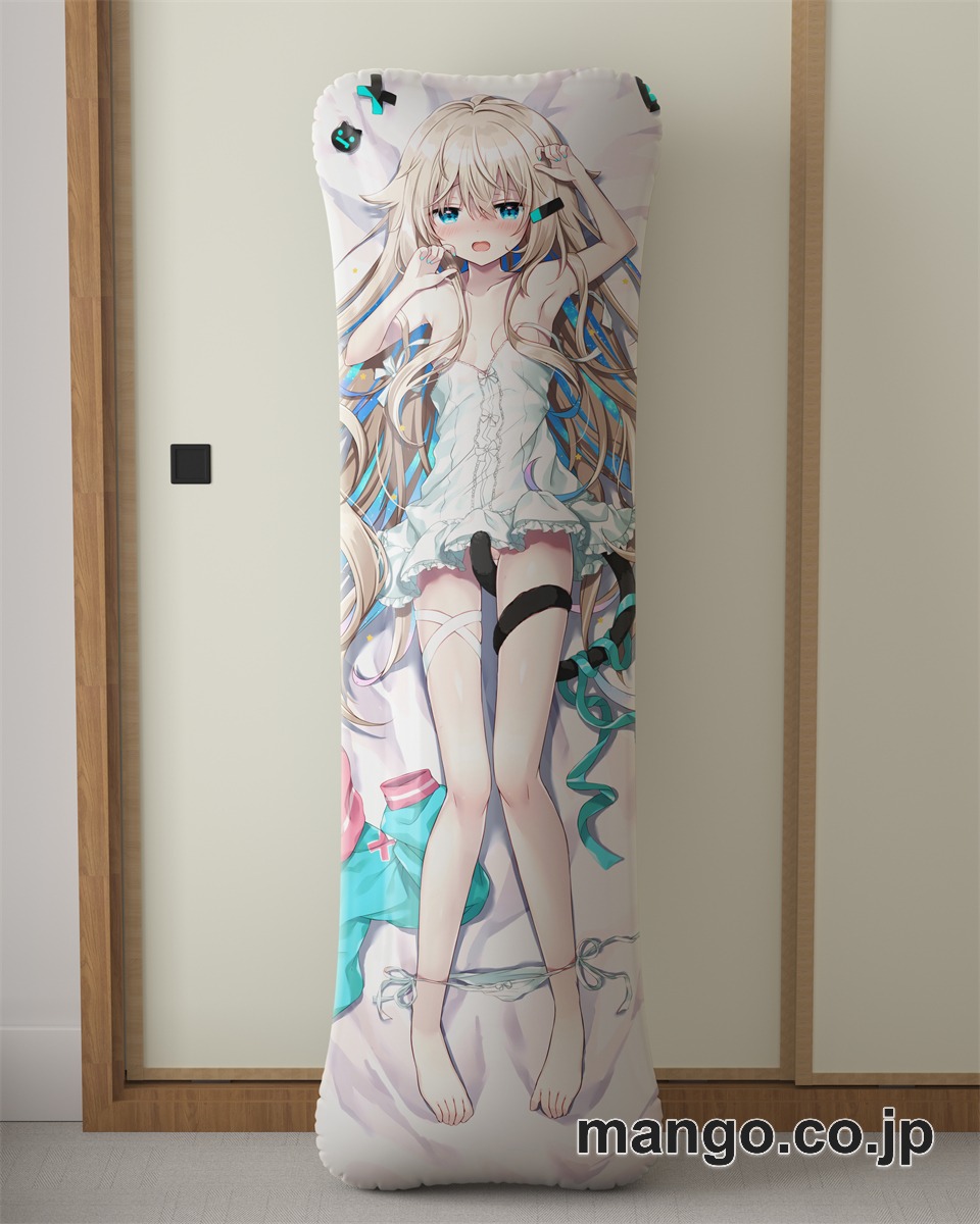 アニメ抱き枕カバー【バーチャルYoutuber】うちゅーねこ大型クッションキャラクターグッズPVC製コレクション用｜等身大エアクッション ビッグサイズ PVC製 アニメグッズ 2