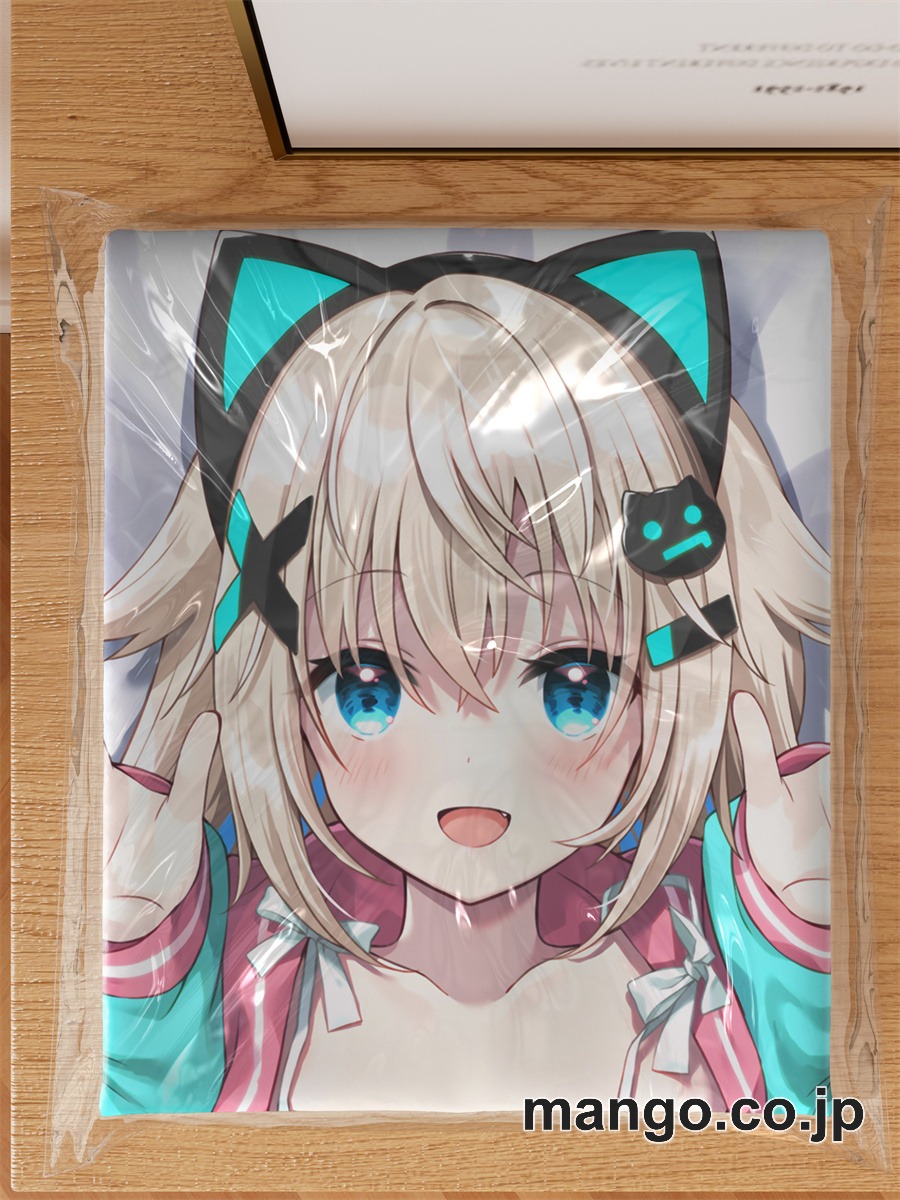 アニメ抱き枕カバー【バーチャルYoutuber】うちゅーねこ大型クッションキャラクターグッズPVC製コレクション用｜等身大エアクッション ビッグサイズ PVC製 アニメグッズ 3