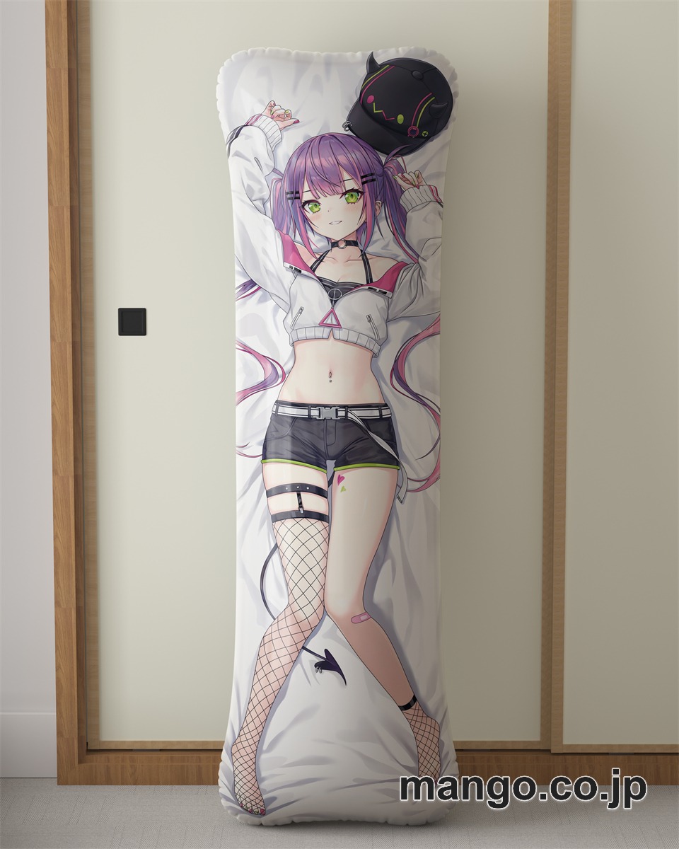 アニメ抱き枕カバー【バーチャルYoutuber】常闇トワ大型クッションキャラクターグッズPVC製コレクション用 等身大ビニールクッション 抱き枕 アニメ・キャラグッズ