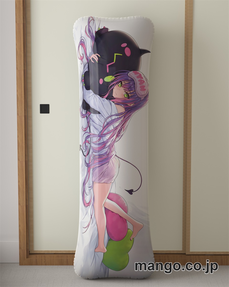 アニメ抱き枕カバー【バーチャルYoutuber】常闇トワ大型クッションキャラクターグッズPVC製コレクション用 等身大ビニールクッション 抱き枕 アニメ・キャラグッズ 2