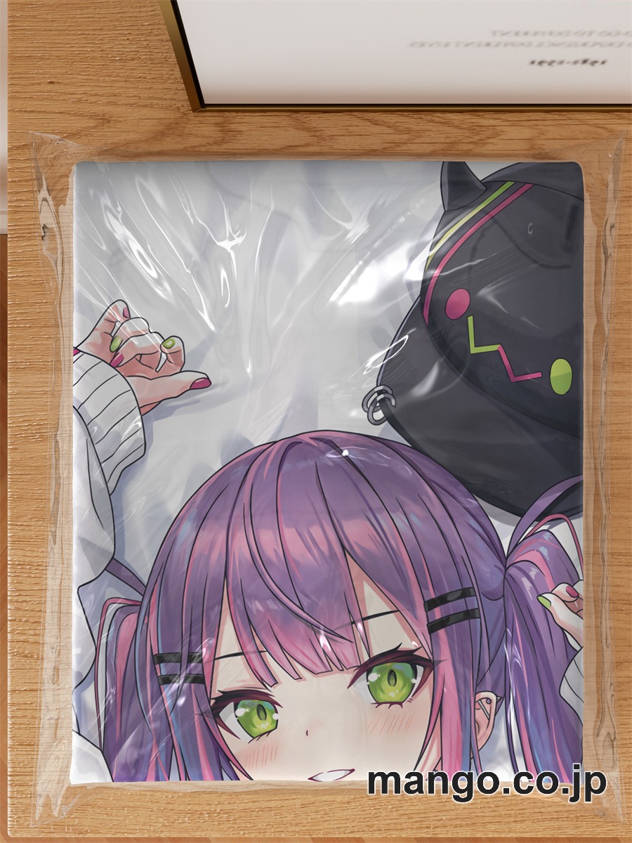 アニメ抱き枕カバー【バーチャルYoutuber】常闇トワ大型クッションキャラクターグッズPVC製コレクション用 等身大ビニールクッション 抱き枕 アニメ・キャラグッズ 3