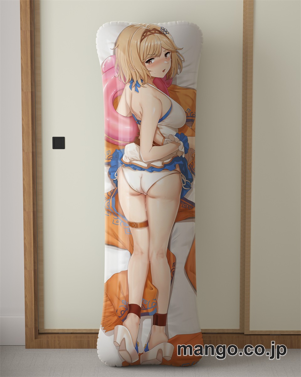アニメ抱き枕カバー【グランブルーファンタジー】ジータ大型クッションキャラクターグッズPVC製コレクション用｜空気ビニール製 等身大抱き枕 コレクション向けグッズ 2
