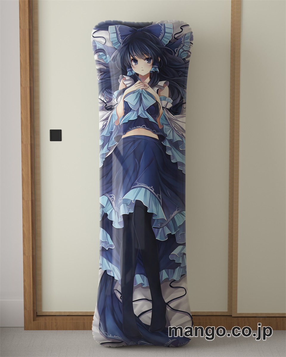 アニメ抱き枕カバー東方Project青霊夢大型クッションキャラクターグッズPVC製コレクション用 等身大 抱き枕 空気ビニール製 キャラクターグッズ