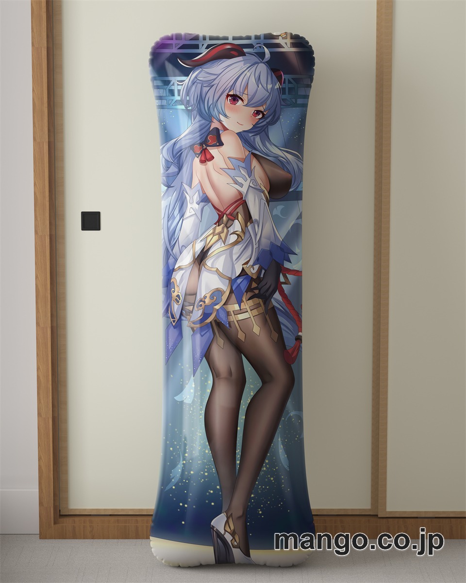 アニメ抱き枕カバー【原神】甘雨大型クッションキャラクターグッズPVC製コレクション用 ビッグサイズ 等身大クッション 立体キャラクターアイテム