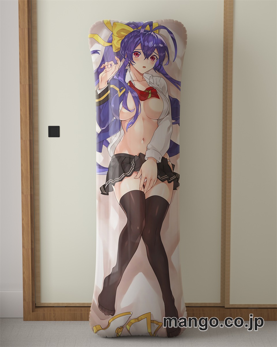 アニメ抱き枕カバー【BLAZBLUE】 マイ=ナツメ大型クッションキャラクターグッズPVC製コレクション用｜PVC エアクッション 等身大サイズ 立体ディスプレイ