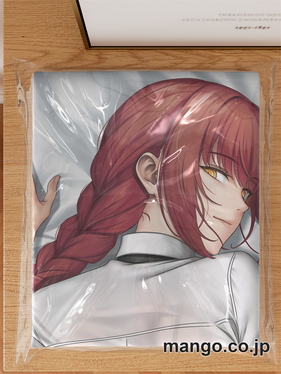 アニメ抱き枕カバー【チェンソーマン】マキマ大型クッションキャラクターグッズPVC製コレクション用｜空気ビニール製 等身大抱き枕 コレクション向けグッズ 3