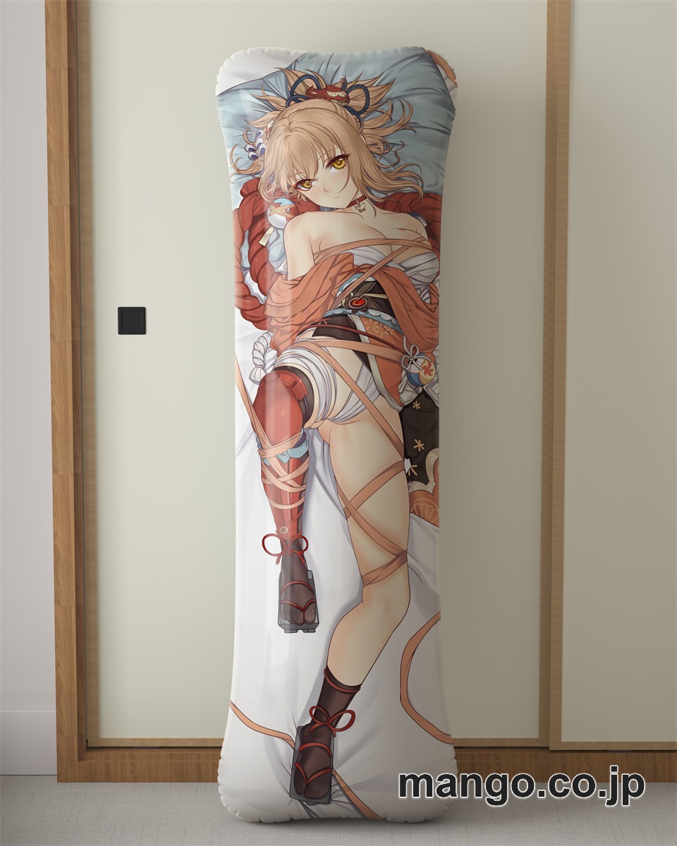 アニメ抱き枕カバー【原神】宵宮大型クッションキャラクターグッズPVC製コレクション用 等身大 抱き枕 空気ビニール製 キャラクターグッズ 2