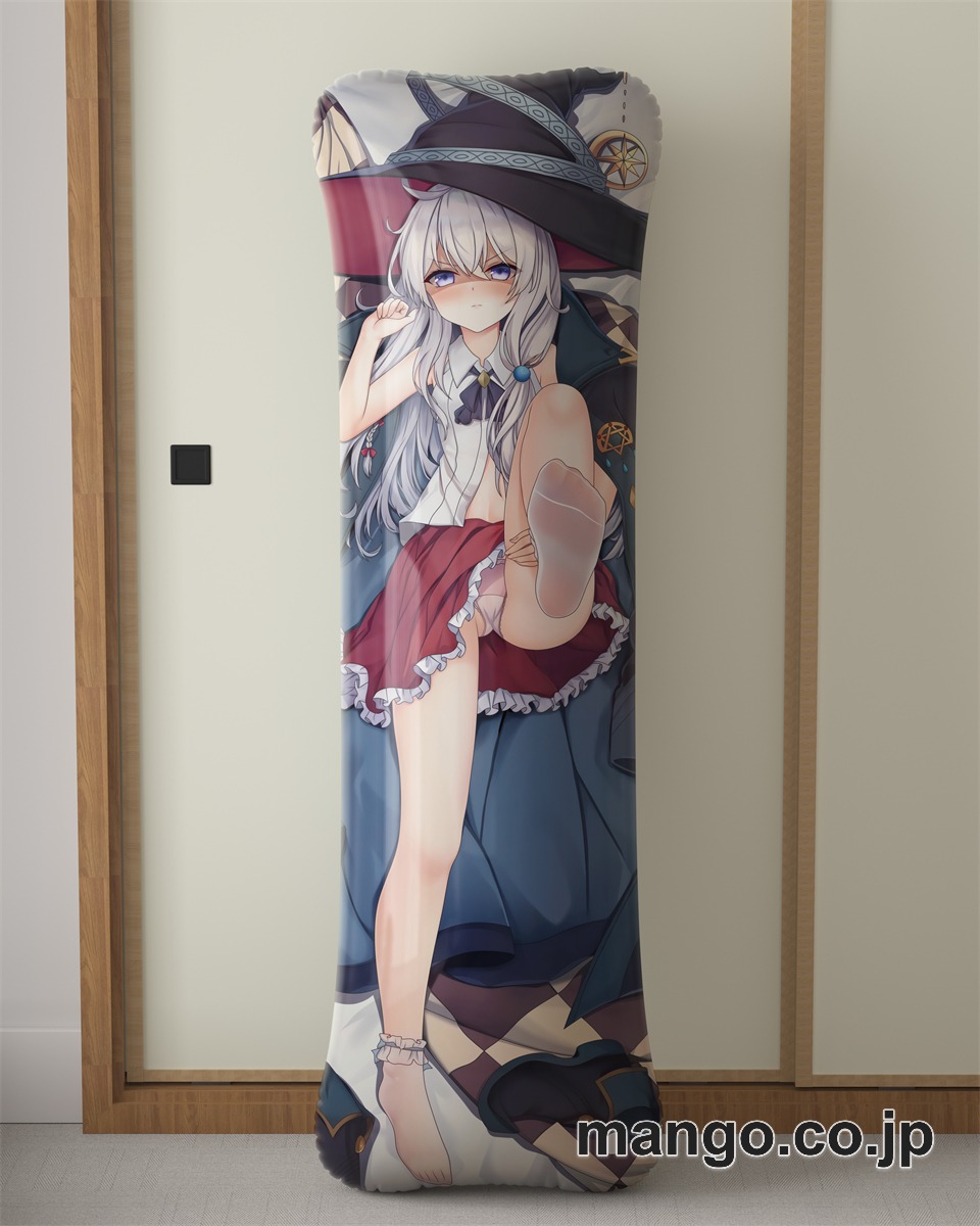 アニメ抱き枕カバー【魔女の旅々】イレイナ大型クッションキャラクターグッズPVC製コレクション用｜PVC エアクッション 等身大サイズ 立体ディスプレイ