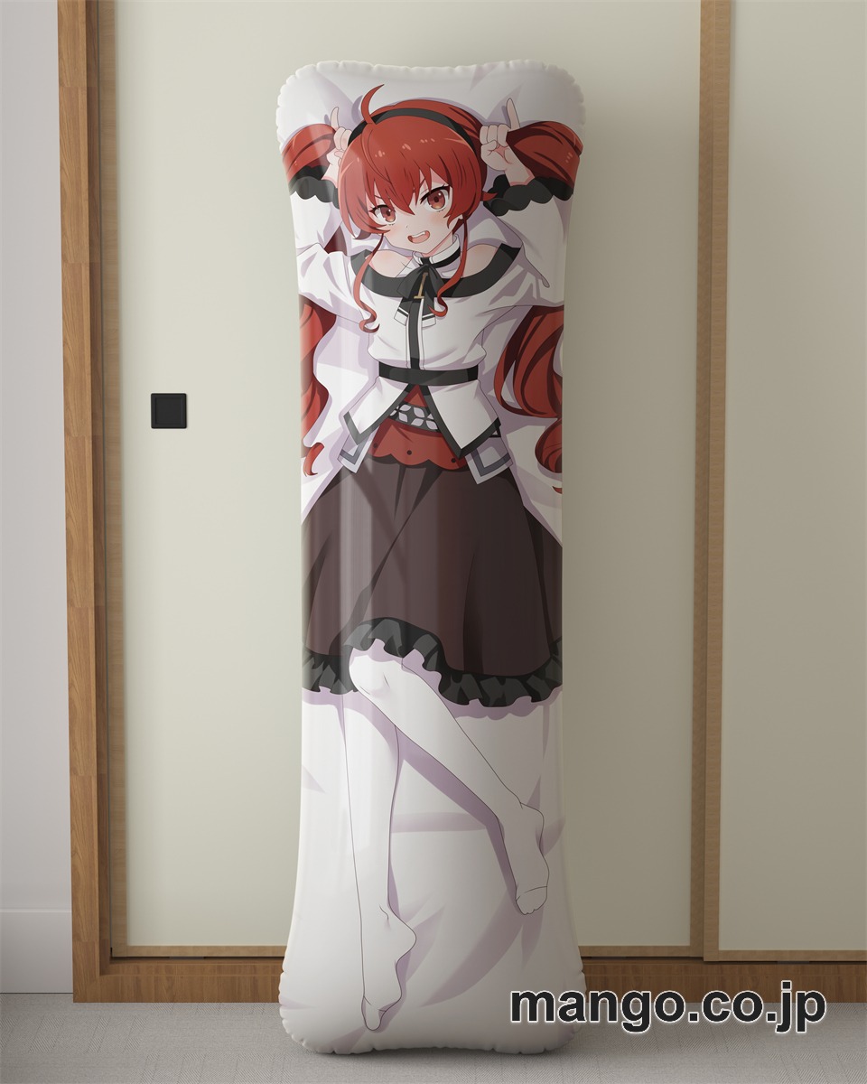 アニメ抱き枕カバー【無職転生】エリス ボレアス グレイラット大型クッションキャラクターグッズPVC製コレクション用 ビッグサイズ 等身大クッション 立体キャラクターアイテム