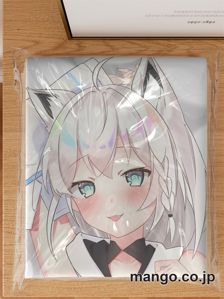 アニメ抱き枕カバー【バーチャルユーチューバー】白上フブキ等身大大型クッションキャラクターグッズPVC製コレクション用 等身大ビニールクッション 抱き枕 アニメ・キャラグッズ 3