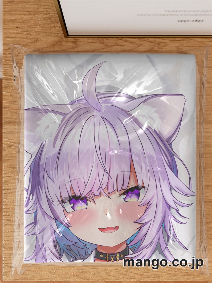 アニメ抱き枕カバー【バーチャルYoutuber】猫又おかゆ大型クッションキャラクターグッズPVC製コレクション用 等身大ビニールクッション 抱き枕 アニメ・キャラグッズ 3