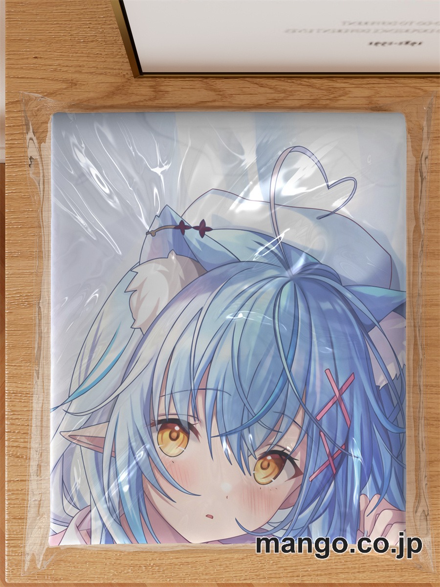 アニメ抱き枕カバー【バーチャルYoutuber】雪花ラミィ大型クッションキャラクターグッズPVC製コレクション用｜PVC エアクッション 等身大サイズ 立体ディスプレイ 3