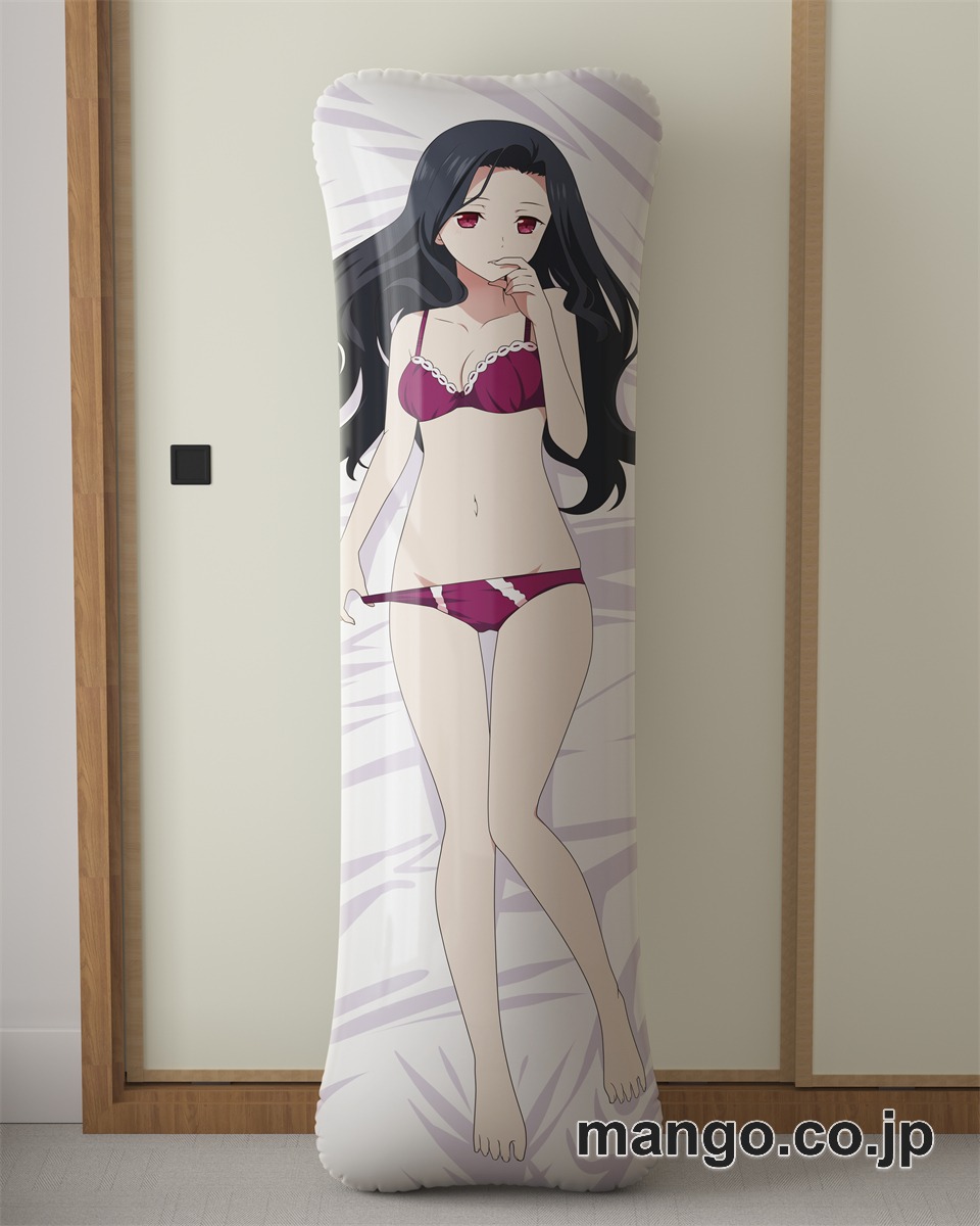 アニメ抱き枕カバー【魔法科高校の優等生】七草真由美大型クッションキャラクターグッズPVC製コレクション用｜PVC エアクッション 等身大サイズ 立体ディスプレイ